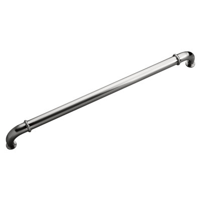 Cottage Collection Appliance Pull - 18" Center to Center Cabinet Pull Satin Nickel - Farmhouse Hardware for Drawers & Cabinets