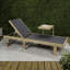 Ensemble de chaise longue et de table d'appoint 2 pièces Trabuco Modern-1594815752