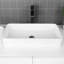 Lavabo de salle de bain vasque rectangulaire en céramique 24 po L x 13,5 po-51953894-125359682