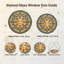 Panneau de vitrail Sun Face ， 7,8H-1060288623