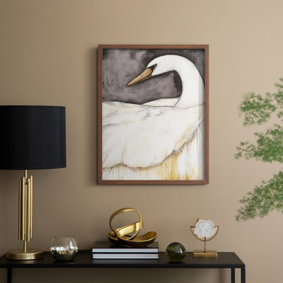 ANIMALS Series CCCLXXXII  -Premium Framed Print -Ready to Hang - No Nails Required