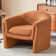 33.75'' W Teddy Fleece Upholstered  Accent  Barrel Chair
