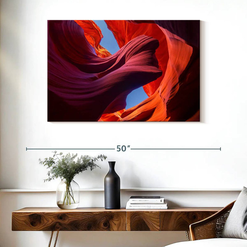 Courbe à Antelope Canyon, Arizona, H 26 po x l 39 po