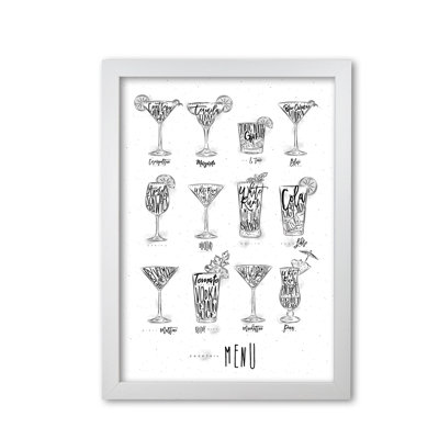 Cocktails Menu - Print