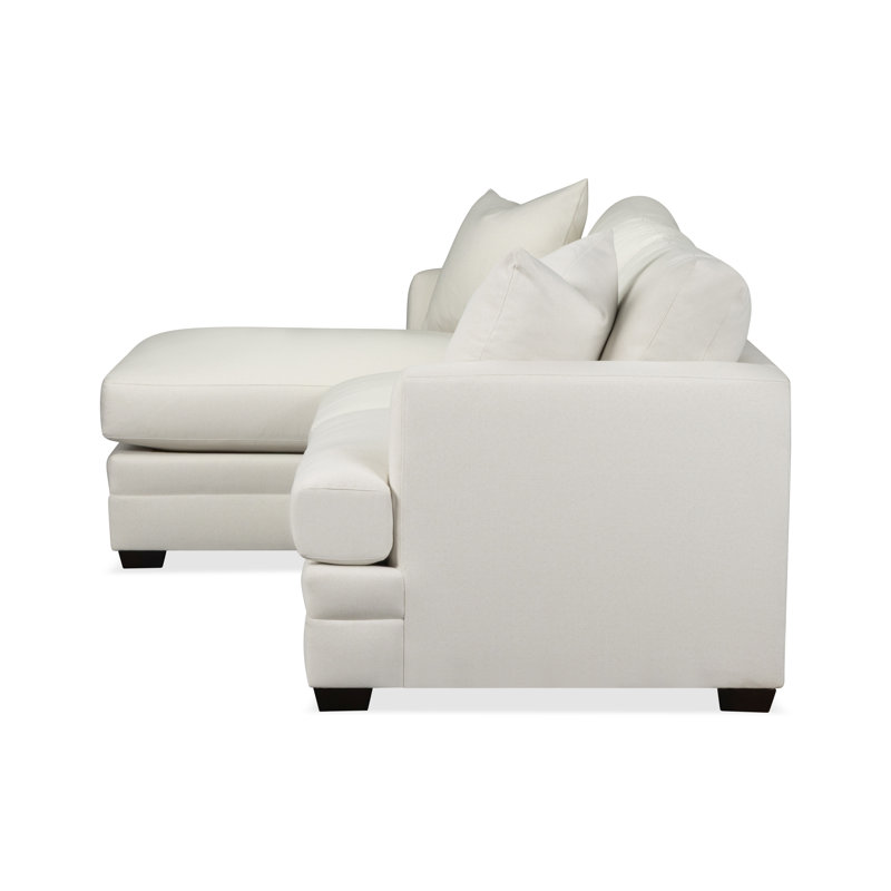 Edan 2-Piece Upholstered Chaise Sectional, Cruise Adrift, Macarena Beige