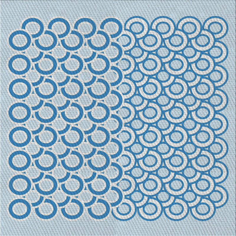 Kingston Seymour Geometric Indoor Rug, Square 4'
