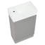 Meuble-lavabo 18,6 po avec lavabo, meuble-lavabo avec tablette à deux niveaux, orienté vers la gauche ou vers la droite-104923161