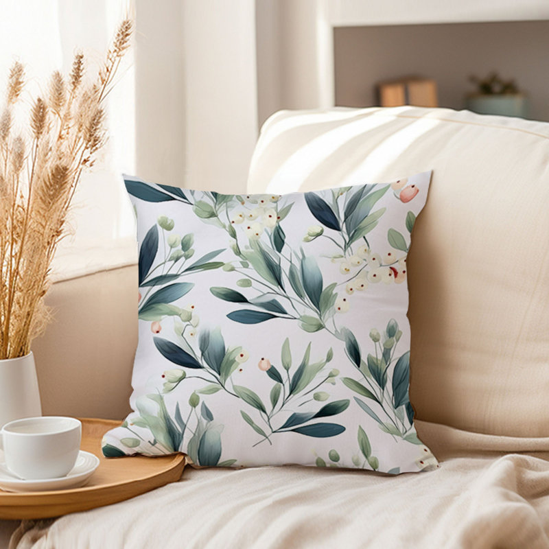 Botanical Leaves Leaf Pattern I, 20"H x 20"W