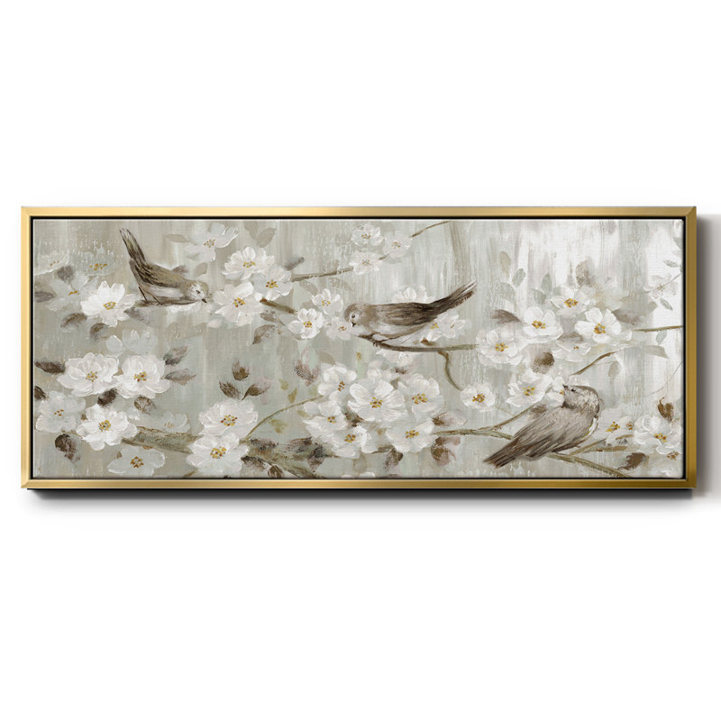 Chansons du printemps - toile encadrée