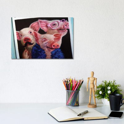 Photoshoot 1 Piece Wrapped Canvas Wall Art