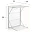 WALL CLOTHESLINE Wood Foldable Wall-Mounted Drying Rack-661951409