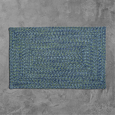 Ashiah Indoor  Outdoor Reversible Area Rug  Deepsea