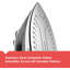 BLACK+DECKER One Step Steam Iron With Evensteam Stainless Steel Soleplates And Smartsteam Control, Grey