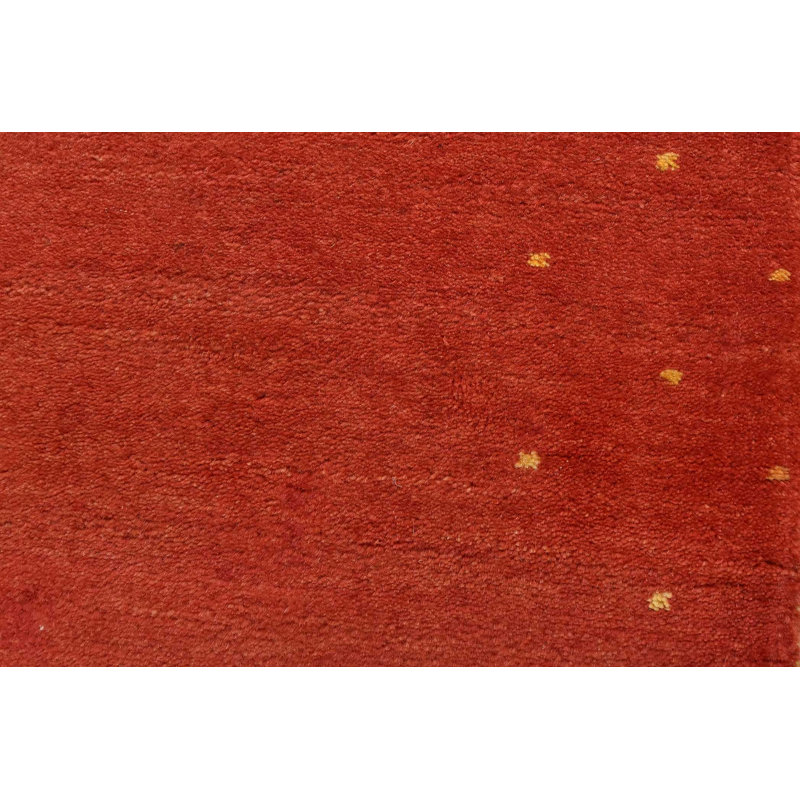 Risby One-of-a-Kind 2'11" X 10'1" New Age Wool Area Rug in Red