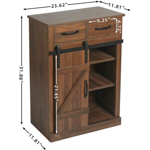 Gracie Oaks David-Junior Accent Cabinet & Reviews | Wayfair