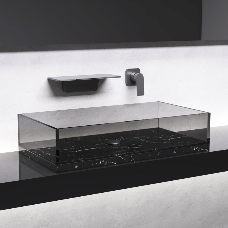 Gunmetal Bathroom Sink Faucet - Waterfall Style With Brass Material For Durability, Single Control Quality A Reliable Faucet, , Adjustment