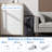 6 Inch Tri-Fold Memory Foam Mattresses with Storage Bag &Washable Cover for Murphy Bed-1594263166
