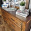 Commode double 6 tiroirs avec miroir Wrigley