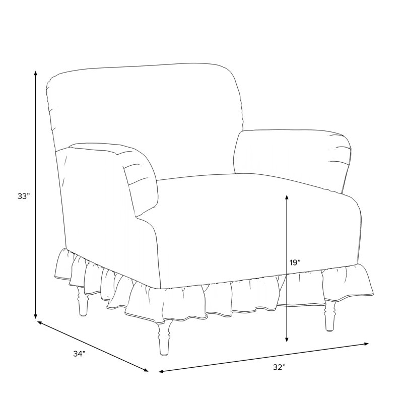 Fauteuil à volants Elle