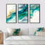 «Tropical Turquoise Joyfulness VI», reproduction sur toile 3 pièces-87538714-87538715