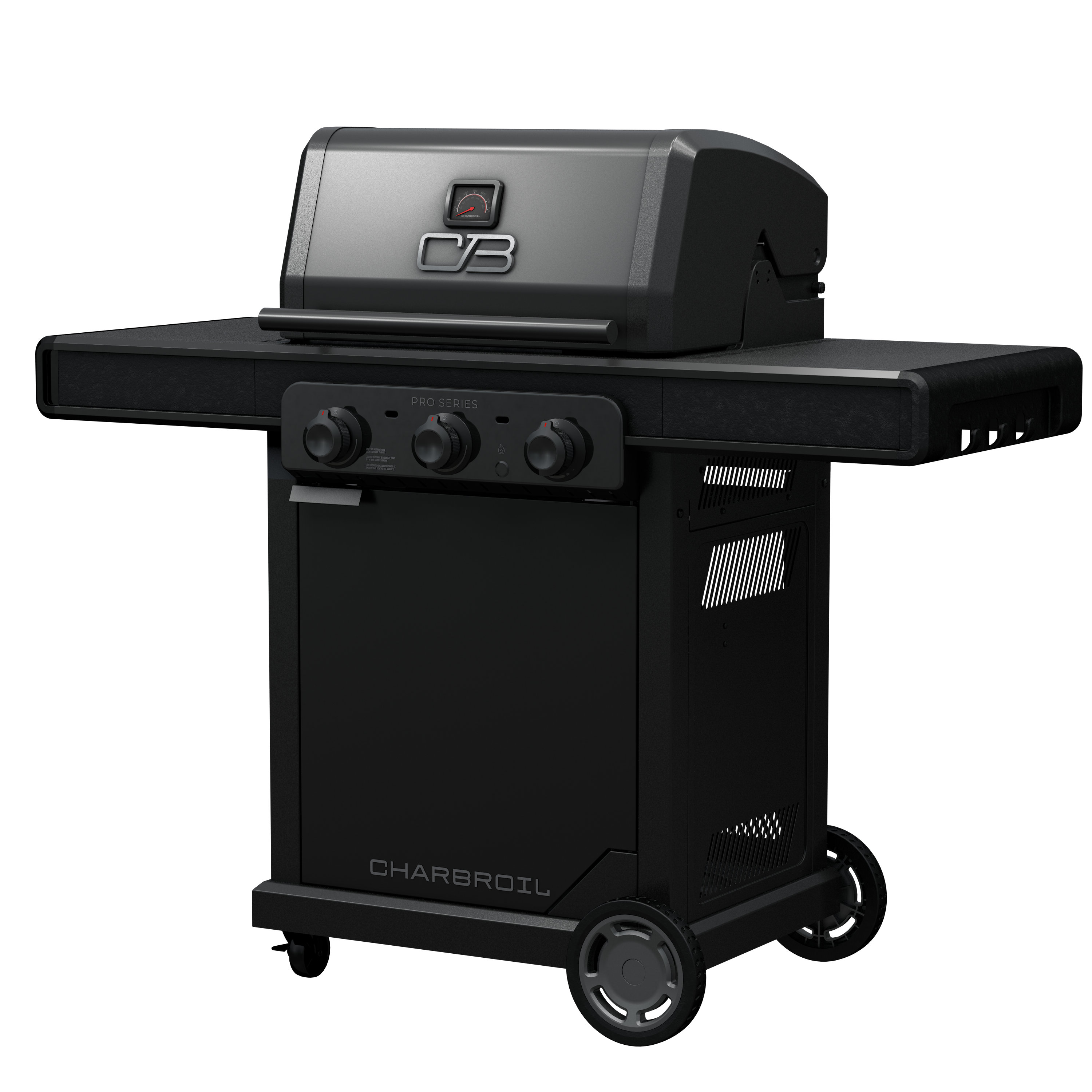 Charbroil Pro Series 3 Burner Infrared Propane Gas Grill Matte Black Reviews Wayfair