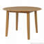 Ensemble de table de salle à manger ronde, table de salle à manger pliante en bois et chaises rembourrées, conception compacte pour petits appartements et salles à manger-1632532957-1632532958