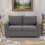 2 Seater Linen Loveseat-1463140218