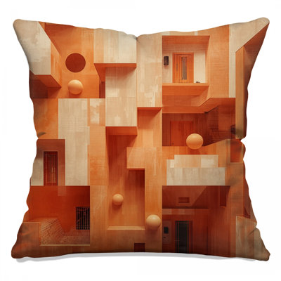 Coussins décoratifs à motifs géométriques abstraits