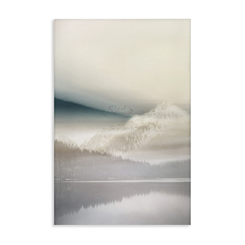 Toile vue de paysage de vanille, design par Gemma Bardot, H 24 po x l 16 po