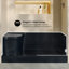 Base de douche 60 po x 32 po en noir mat Aquatique-100492119