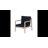 Amina Solid Acacia Wood 4-Person Conversation Set