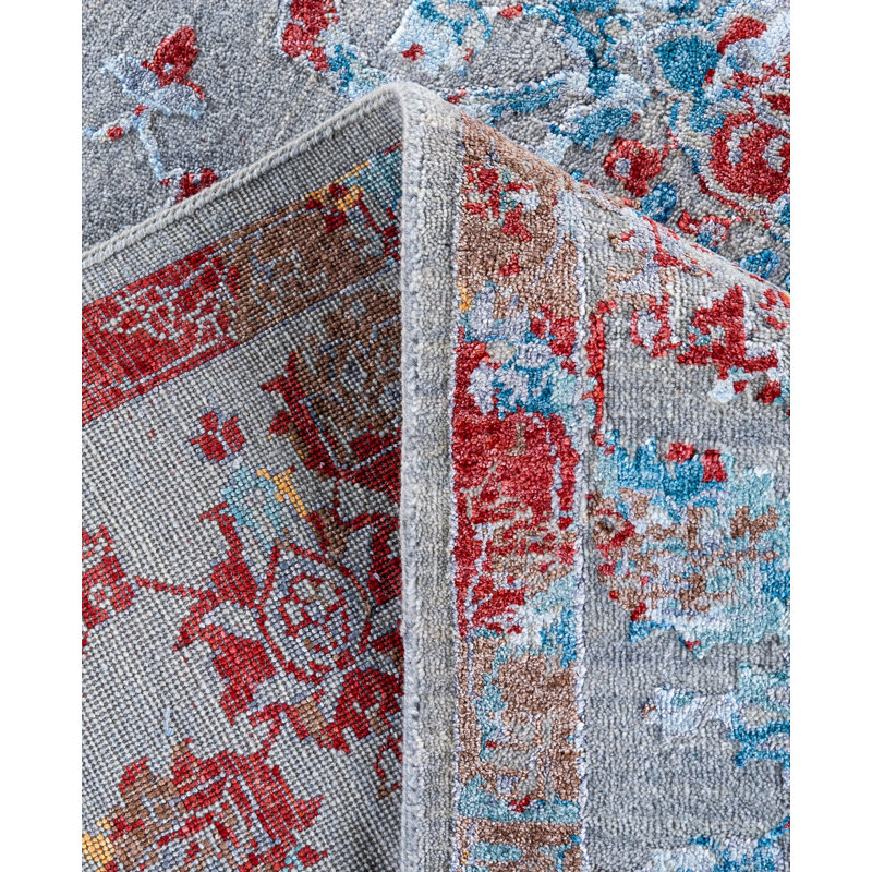 Overdyed One-of-a-Kind 8' 1" x 10' 0" Hand Knotted Area Rug