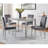 5 Piece Wooden Dining Table Set