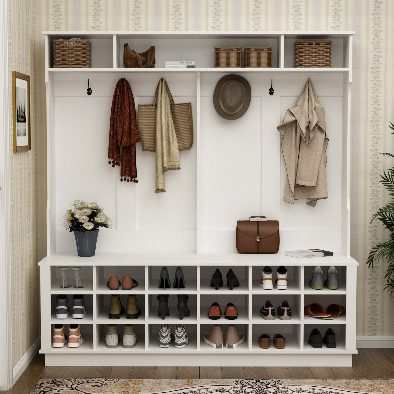 https://assets.wfcdn.com/im/24009650/compr-r85/2234/223424313/erhardt-hall-tree-63-wide-with-bench-and-shoe-storage.jpg