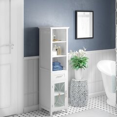 Bathroom Tower Storage Cabinet - 6 W x 13 D x 55.25 H - On Sale