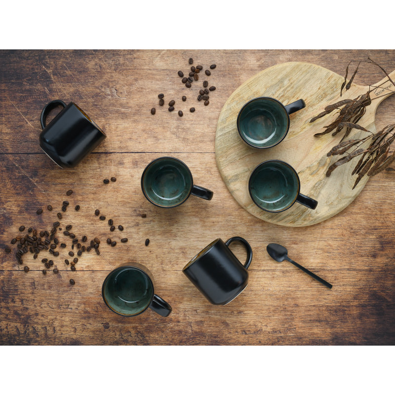 Nordic Fjord Stoneware Coffee Mug