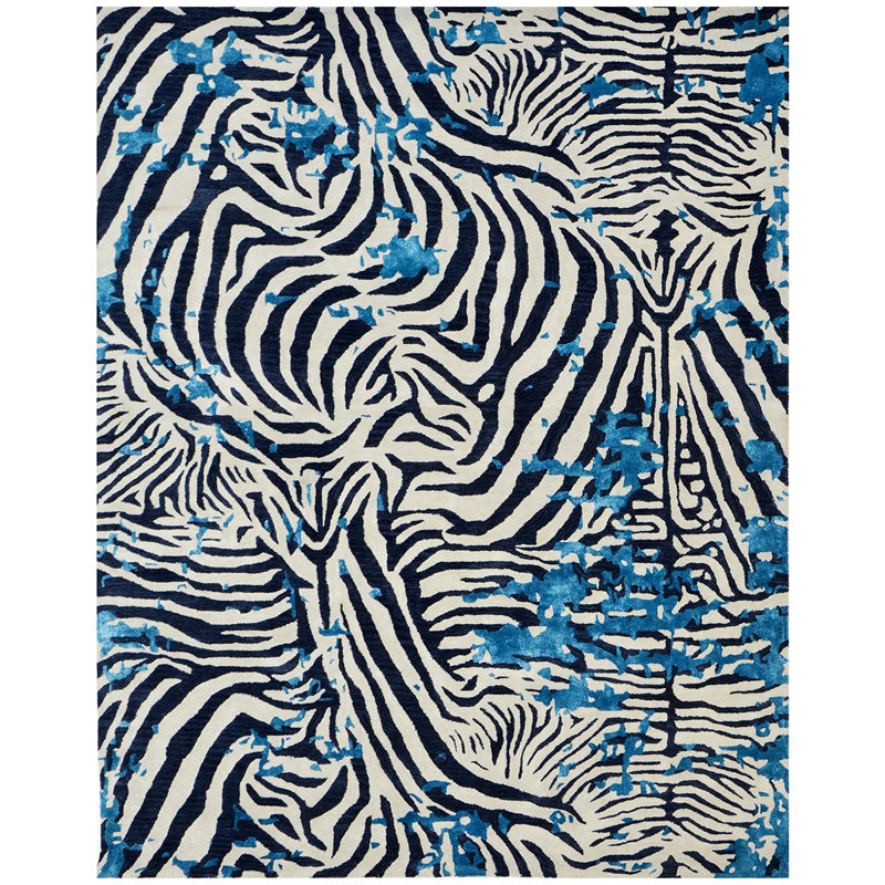 Animal Print Area Rug, Rectangle 8' x 10'