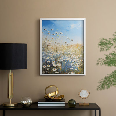 FLORAL Series XX  -Premium Framed Print -Ready to Hang - No Nails Required