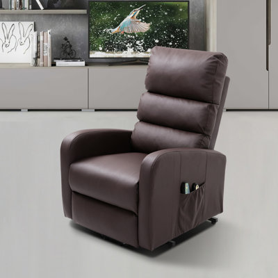 Nieves 73cm Wide Lift Assist Standard Recliner with Massager
