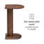 Table de bout en bois massif Bobby-75288655