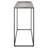 Minimalist Cumminsville 44'' Console Table – Streamlined Modern Design with Brown Wood & Black Metal