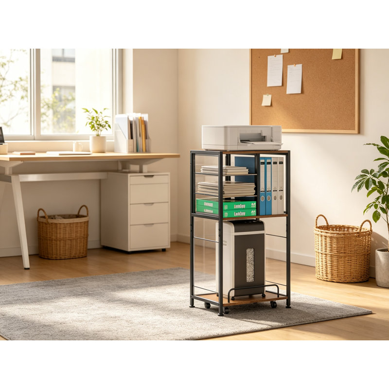85.3cm H x 45.3cm W Printer Stand