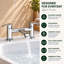 Hollow Deck Bath Shower Mixer Bath Filler