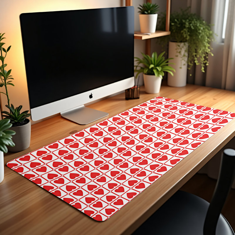 Polyester Desk Pad, 31.5x15.5
