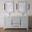 Zakare 63'' Double Bathroom Vanity with Quartz Top with Mirror-1401179758