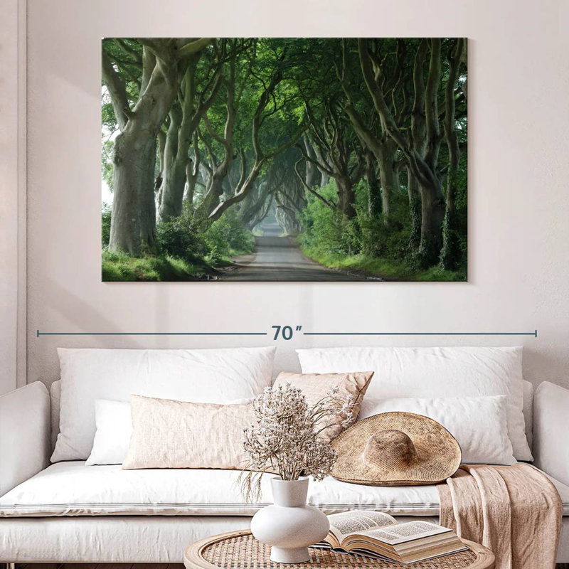 Harnek Dark Hedges, 34" H x 51" W