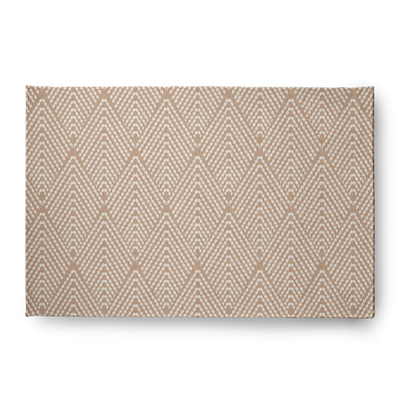 Cyme Chenille Chevron Indoor Rug, Rectangle 4' x 6'