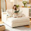 Oversized Cloud Chaise Lounge With Cup Holders & Side Pocket, No Assembly Required, Corduroy-327644086
