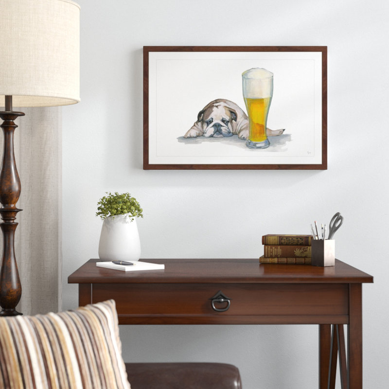 Eyre Tarney - Single Picture Frame Painting, 41cm H x 61cm W x 3.8cm D