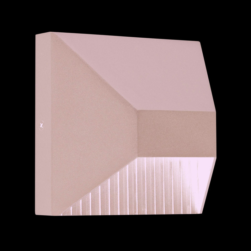 5 Inch Led Wall Sconce Featuring Bright Energy - Smart Led, 3 Color Temperature Options  3000K / 4000K 5000K , Dimmable With Compatible Dimmers, Sand Blast Acrylic Diffuser, Simple Installation, For